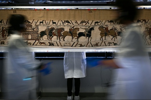 Elysée hält an geplanter Leihgabe des Wandteppichs von Bayeux an London fest