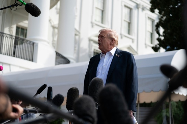 Bild vergrößern: Trump zum Gaza-Krieg: Ich denke, wir haben ein Abkommen