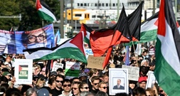 Rund 20.000 Menschen bei Gaza-Demonstrationen in Berlin - Großaufgebot der Polizei