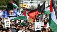Gaza-Demonstrationen in Berlin begonnen - Polizei mit Großaufgebot im Einsatz