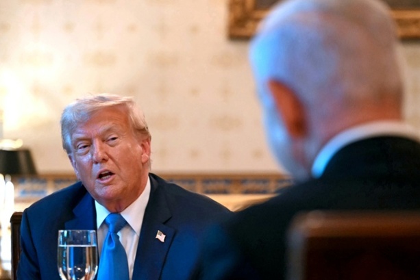 Bild vergrößern: Treffen von Trump und Netanjahu - Hoffnung auf Durchbruch