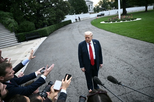 Bild vergrößern: Gaza-Plan: Trump setzt Hamas Frist von drei oder vier Tagen