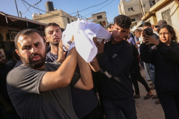 Bild vergrößern: Israel richtet letzte Warnung an Bewohner der Stadt Gaza