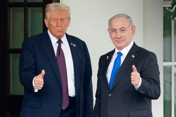 Bild vergrößern: Nach Israels Angriff: USA geben Sicherheitsgarantie für Katar ab
