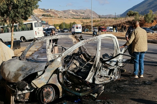 Bild vergrößern: Libanon: Zwei Tote bei israelischem Angriff - mutmaßlich Hisbollah-nahe Ingenieure