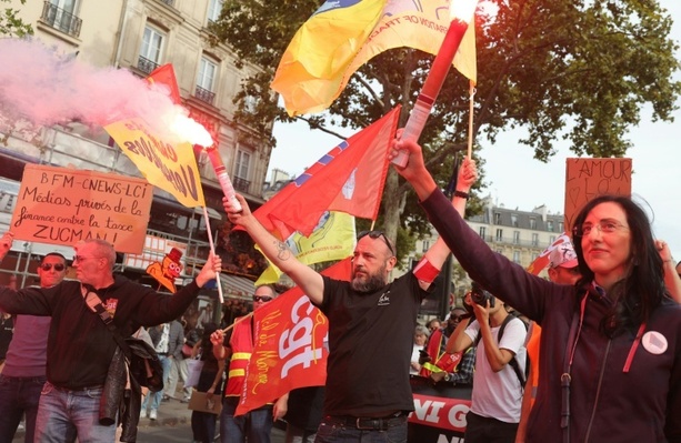Bild vergrößern: Dritter landesweiter Protesttag in Frankreich: Beteiligung nimmt ab