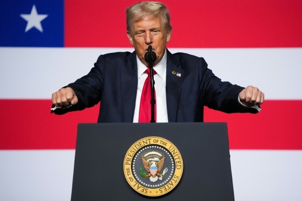 Bild vergrößern: Trump sieht Hamas zu Frieden bereit und ruft Israel zu Ende der Gaza-Angriffe auf