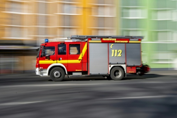 Bild vergrößern: Brand an historischem Jagdschloss in Niedersachsen - Ursache unklar