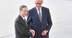 Merz telefoniert mit Israels Präsident über Waffenruhe in Gaza