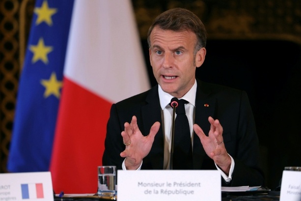 Bild vergrößern: Macron: Israelischer Siedlungsbau im Westjordanland bedroht Palästinenserstaat Bild vergrößern: Macron: Israelischer Siedlungsbau im Westjordanland bedroht Palästinenserstaat