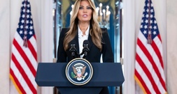 First Lady Melania Trump hat 