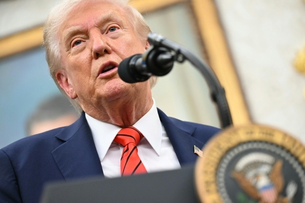 Bild vergrößern: Trump: Waffenruhe im Gazastreifen wird halten Bild vergrößern: Trump: Waffenruhe im Gazastreifen wird halten