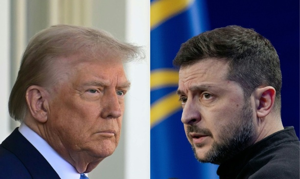 Bild vergrößern: Zwei Telefonate in zwei Tagen: Selenskyj drängt Trump zu Vermittlung im Ukraine-Krieg
