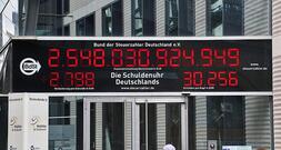 Öffentliche Schulden im zweiten Quartal um 1,2 Prozent gestiegen
