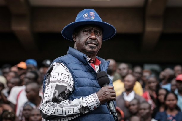 Bild vergrößern: Kenianischer Oppositionsführer Raila Odinga in Indien gestorben Bild vergrößern: Kenianischer Oppositionsführer Raila Odinga in Indien gestorben