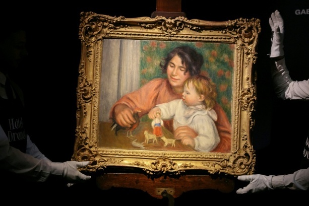 Bild vergrößern: Bislang nie ausgestelltes Renoir-Gemälde wird in Paris versteigert Bild vergrößern: Bislang nie ausgestelltes Renoir-Gemälde wird in Paris versteigert