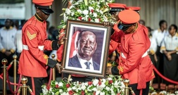 Kenia nimmt mit Staatsbegräbnis Abschied von Oppositionschef Odinga
