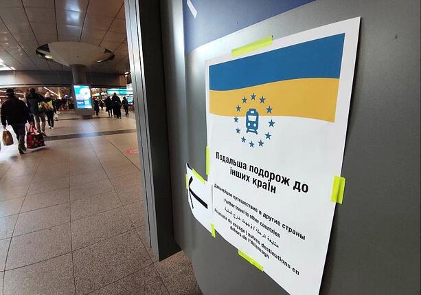 Bild vergrößern: Söder drängt Ukraine zu Ausreise-Einschränkungen für Männer Bild vergrößern: Söder drängt Ukraine zu Ausreise-Einschränkungen für Männer