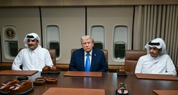 US-Präsident Trump trifft bei Zwischenstopp in Katar Führung des Golfemirats