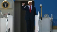 US-Präsident Trump landet zum Auftakt seiner Asienreise in Malaysia