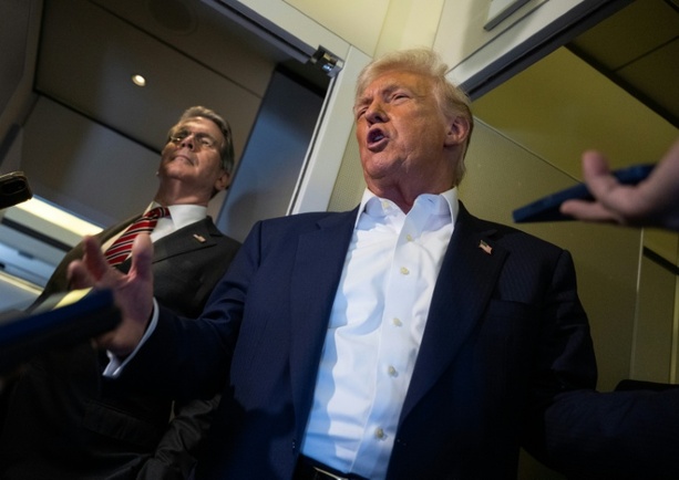 Bild vergrößern: Trump: Will 2028 nicht als Vizepräsident kandidieren