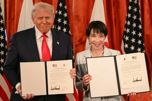 Bild vergrößern: Neues goldenes Zeitalter der Beziehungen: USA und Japan betonen Zusammenarbeit Bild vergrößern: Neues goldenes Zeitalter der Beziehungen: USA und Japan betonen Zusammenarbeit