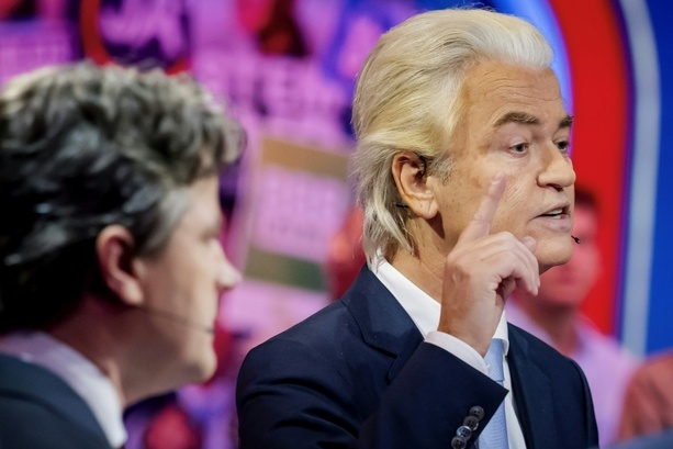 Bild vergrößern: Wahl in den Niederlanden: Alle Augen auf Abschneiden von Rechtspopulist Wilders gerichtet Bild vergrößern: Wahl in den Niederlanden: Alle Augen auf Abschneiden von Rechtspopulist Wilders gerichtet
