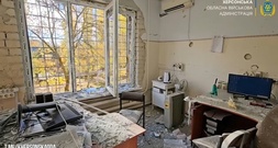 Ukraine meldet neun Verletzte bei russischem Angriff auf 
Kinderkrankenhaus