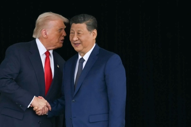 Bild vergrößern: Gespräche zwischen Trump und Xi in Südkorea beendet Bild vergrößern: Gespräche zwischen Trump und Xi in Südkorea beendet