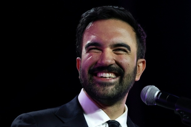 Bild vergrößern: New Yorker wählen neuen Bürgermeister - 34-jähriger Demokrat Mamdani ist Favorit