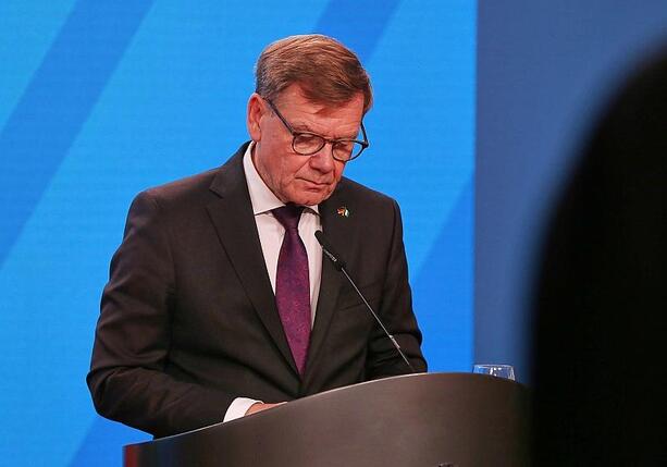 Bild vergrößern: Bilger hält Wadephul nicht für beschädigt