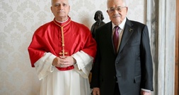 Papst Leo XIV. empfängt Palästinenserpräsident Abbas zu erstem Treffen im Vatikan