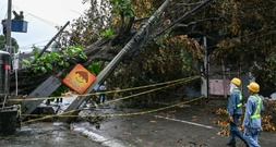 Abgeschwächter Taifun