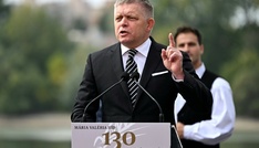 Kreide-Proteste gegen Regierung in der Slowakei