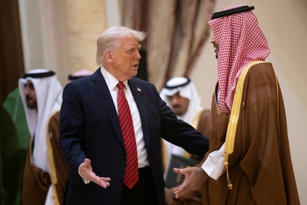 Bild vergrößern: Trump empfängt saudiarabischen Kronprinzen im Weißen Haus