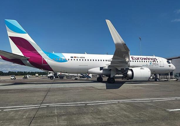 Bild vergrößern: Verdi meldet Tarifeinigung für Eurowings-Kabinenbeschäftigte