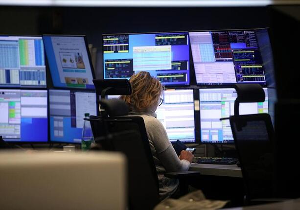 Bild vergrößern: Dax lässt nach - Nervosität der Anleger hält an