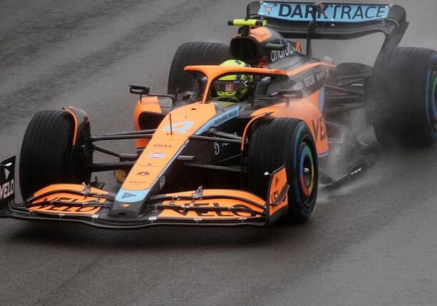 Bild vergrößern: Formel 1: Norris sichert sich Pole-Position in Las Vegas