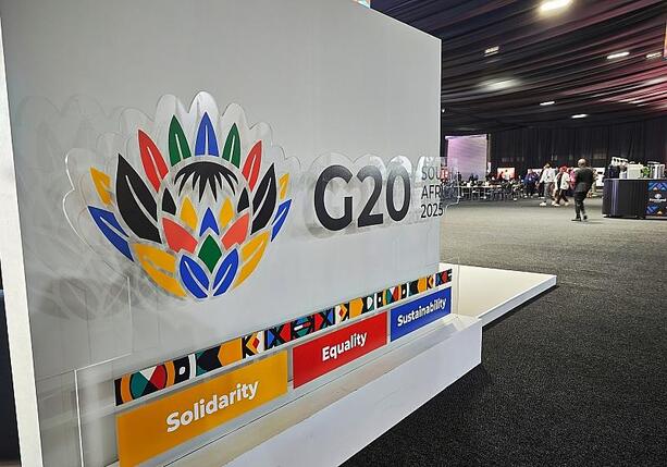 Bild vergrößern: Von der Leyen wirbt beim G20-Gipfel für europäischen KI-Plan