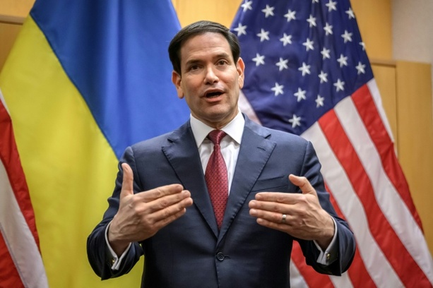 Bild vergrößern: Sehr optimistisch: Rubio hält baldige Einigung bei Ukraine-Gesprächen in Genf für möglich