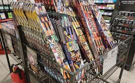 Importe von Feuerwerkskörpern stark gestiegen