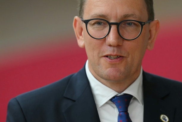 Bild vergrößern: Merz empfängt Estlands Regierungschef Michal - Gespräche über Sicherheit an Nato-Ostflanke