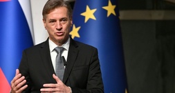 Merz empfängt Ministerpräsident Golob aus Slowenien