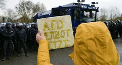 Polizei: 25.000 Menschen bei Protesten gegen AfD Jugend in Gießen