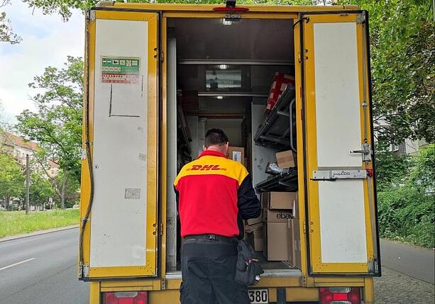 Bild vergrößern: DHL erwartet über 12 Millionen Pakete pro Tag zur Weihnachtszeit