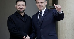 Macron berät mit ukrainischem Präsidenten Selenskyj über US-Plan