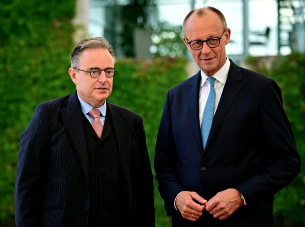 Bild vergrößern: Russisches Vermögen: Merz trifft am Freitag Belgiens Regierungschef de Wever