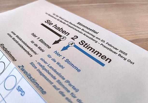 Bild vergrößern: BSW-Forderung: Wahlausschuss gegen Neuauszählung der Bundestagswahl