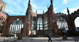 Bundespräsident Steinmeier besucht von NS-Luftwaffe zerbombtes Coventry