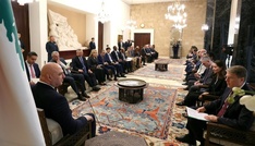 Präsident Aoun empfängt UN-Delegation: Libanesen 